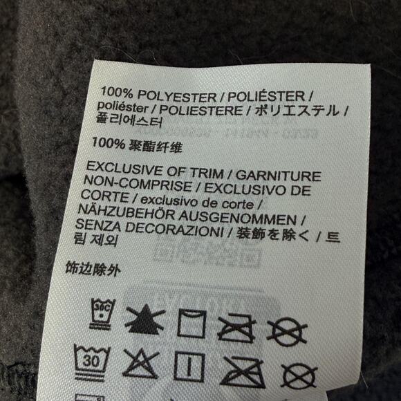 Arc'teryx Sweater Womens Medium Gray Covert Zip Neck Fleece Pullover Hiking - Picture 10 of 10